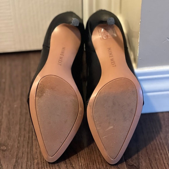 Nine West - Black - Darenne heeled booties, size 6.5 - Picture 3 of 5